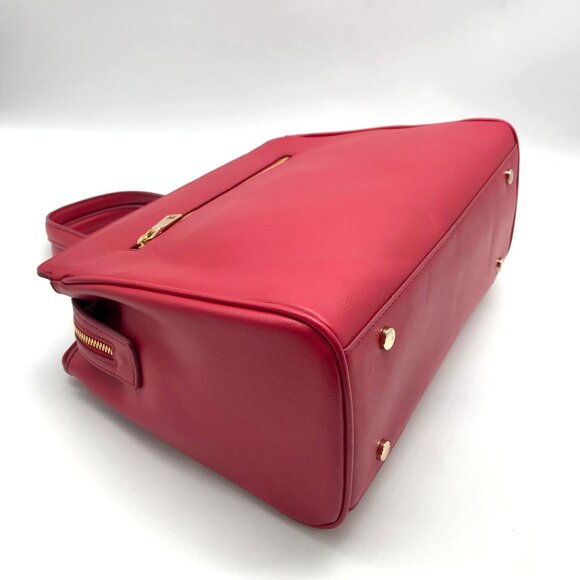 I.N.C. International Concepts Red Pepper Emiliee Medium Satchel Bag - NWT - Picture 8 of 11